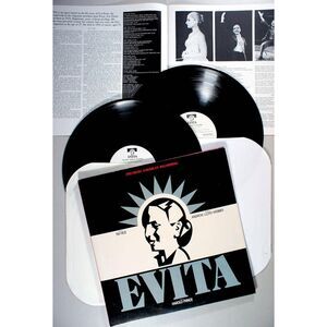 EVITA-Premiere American Recording-Double LP Set 1979 MCA Vinyl Records